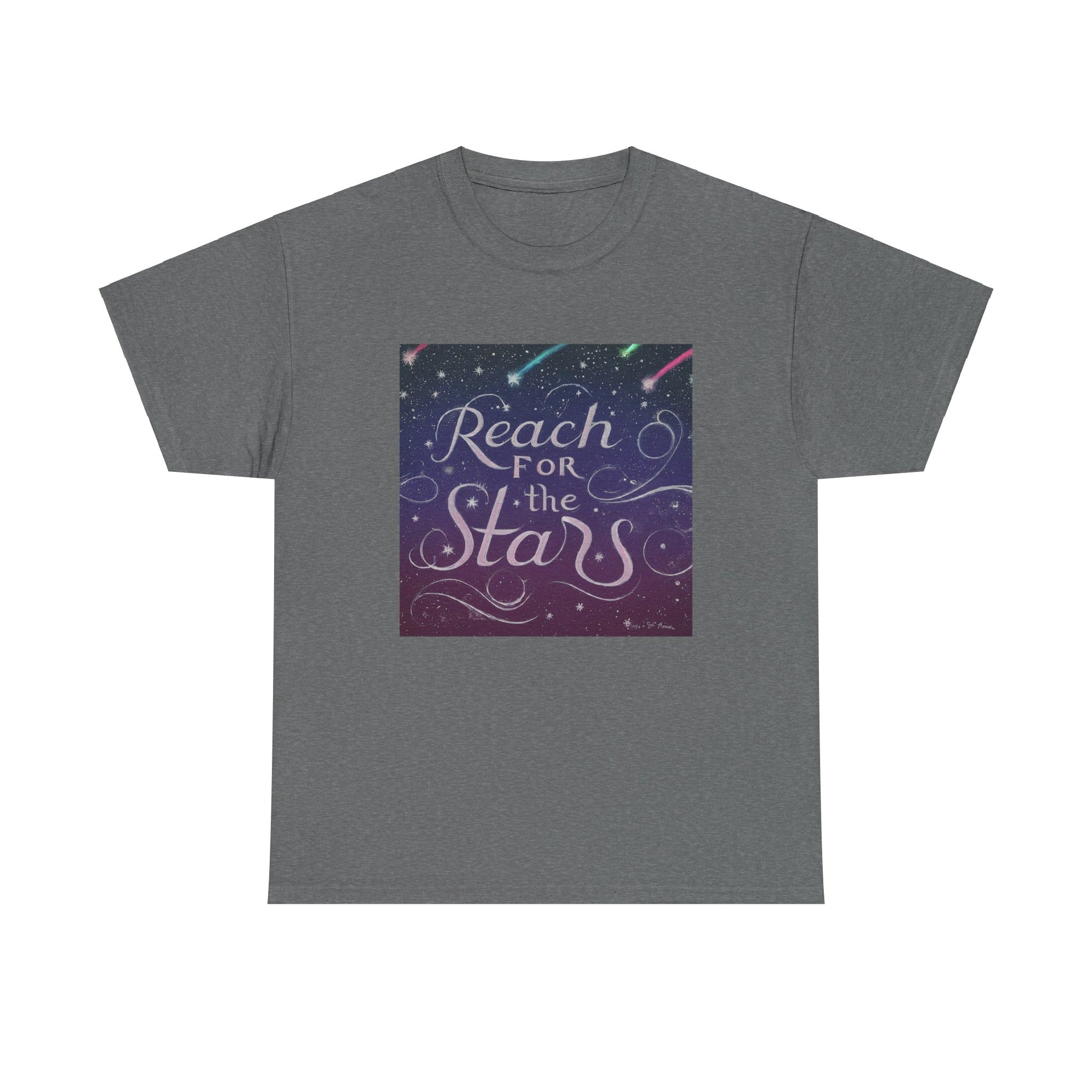 Unisex Heavy Cotton  reach for the star Tee