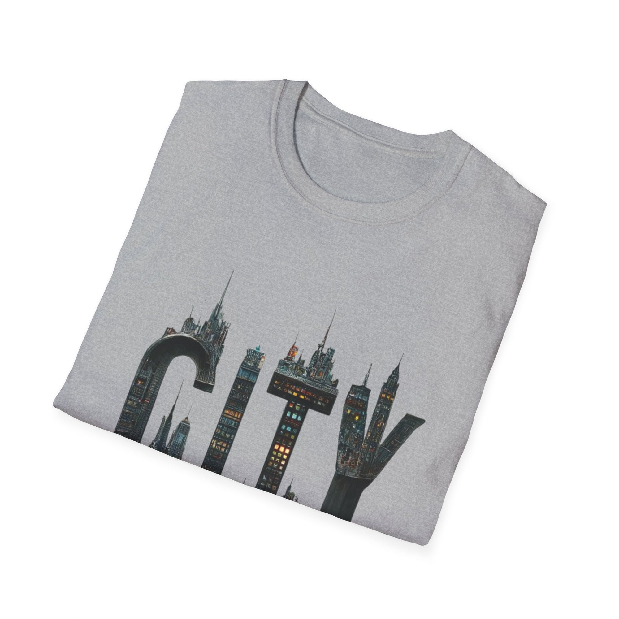 Unisex Softstyle  city tee shirt