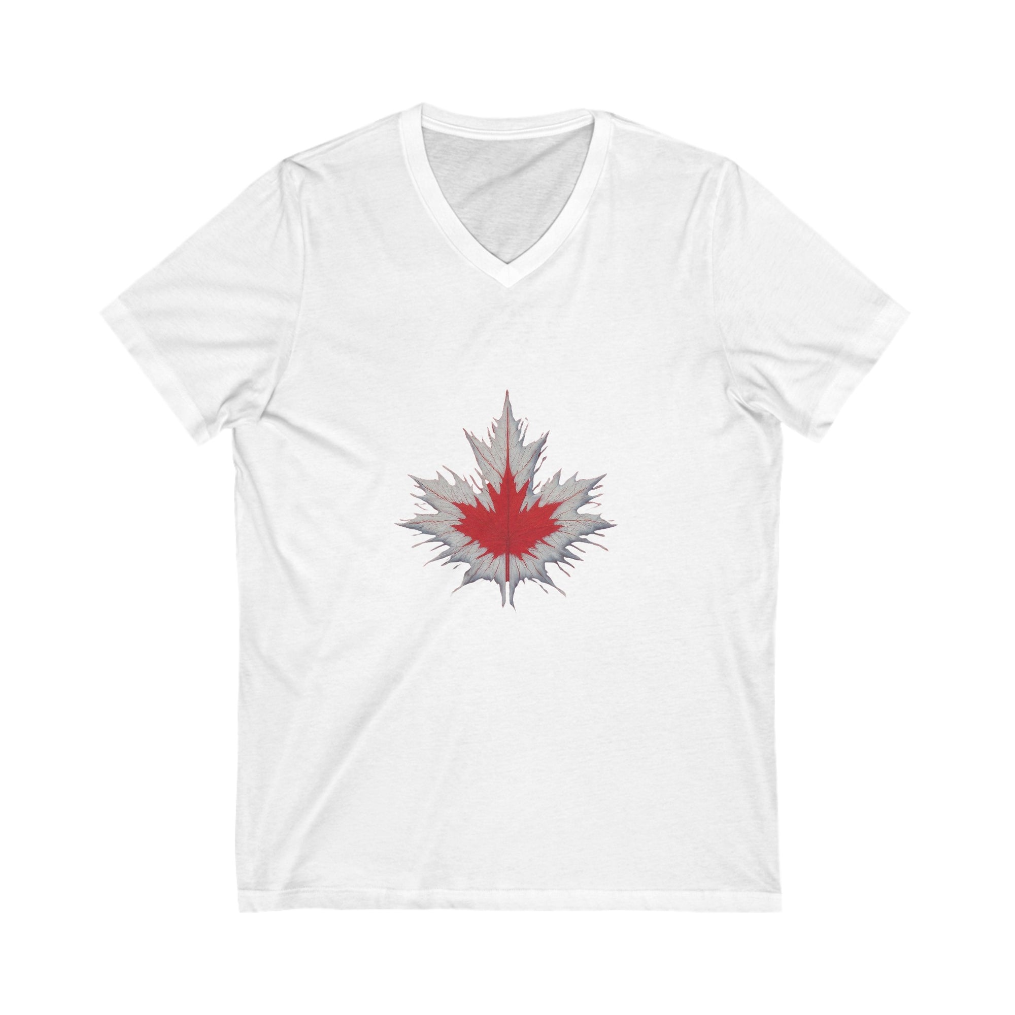 Soft Stylish Tees Men and  Women's Jersey Tops in Vibrant Prints  Short Sleeve V-Neck Tee