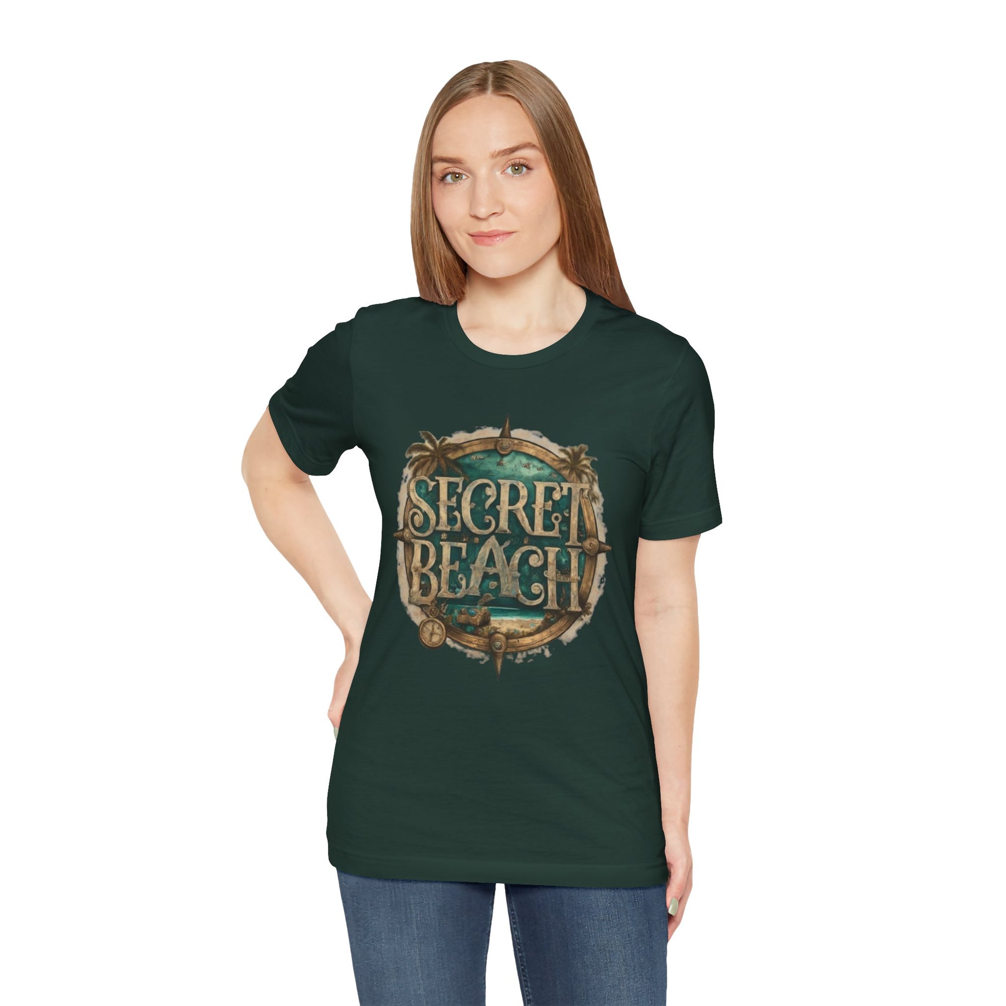 secret beach Unisex Jersey Short Sleeve Tee