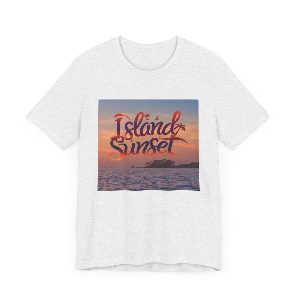 Islands sunset Unisex Jersey Short Sleeve Tee