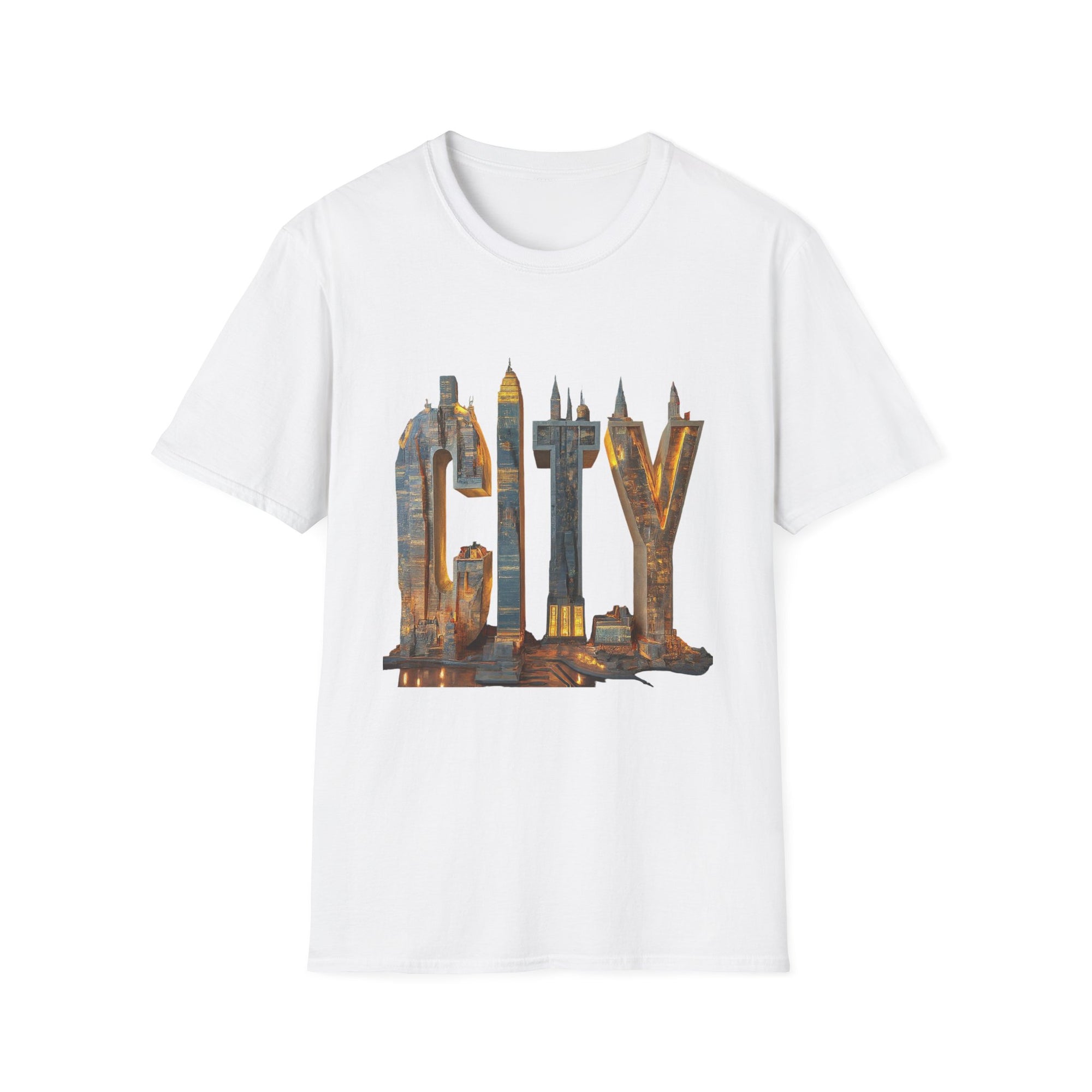 Unisex city t shirt  Softstyle tee