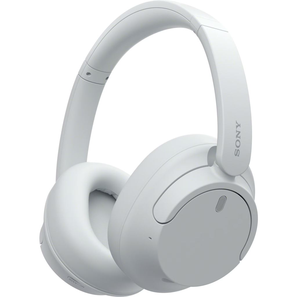 Casti Over the Ear Sony WH-CH720NW, Noise Cancelling, Wireless, Bluetooth, Microfon, Multipoint connection, Quick Charge, Autonomie 35 ore, Alb (WHCH720NW.CE7)-0