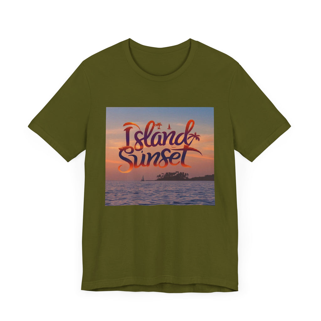 Islands sunset Unisex Jersey Short Sleeve Tee