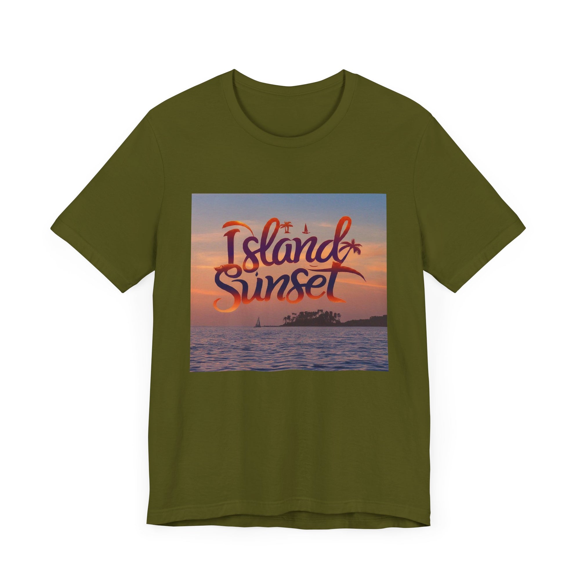 Islands sunset Unisex Jersey Short Sleeve Tee