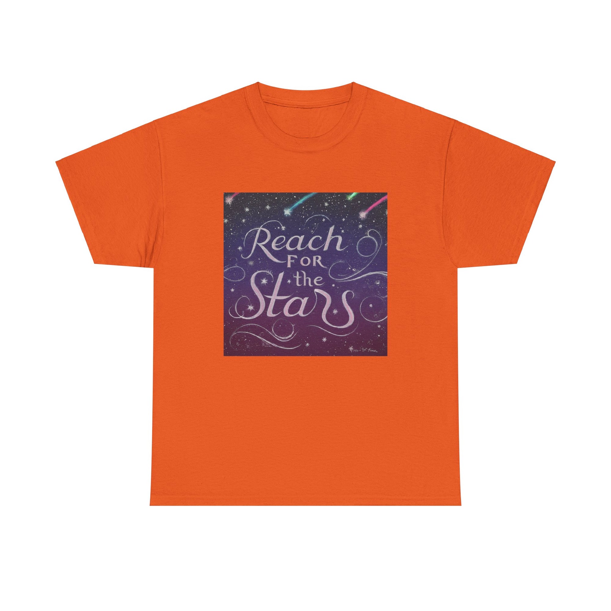 Unisex Heavy Cotton  reach for the star Tee