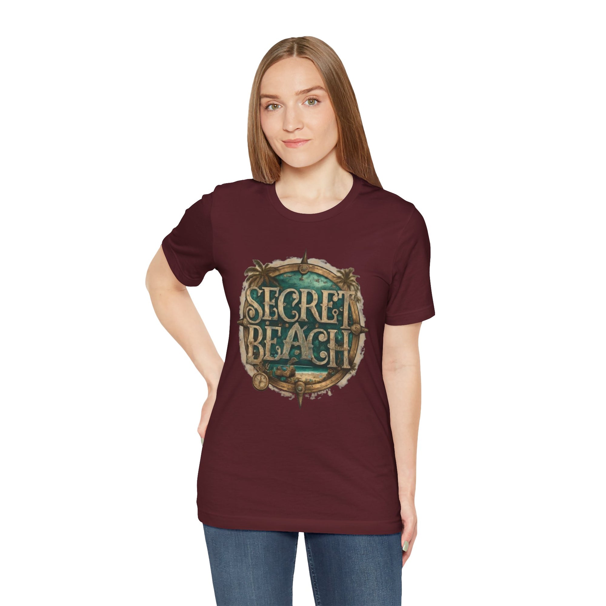 secret beach Unisex Jersey Short Sleeve Tee