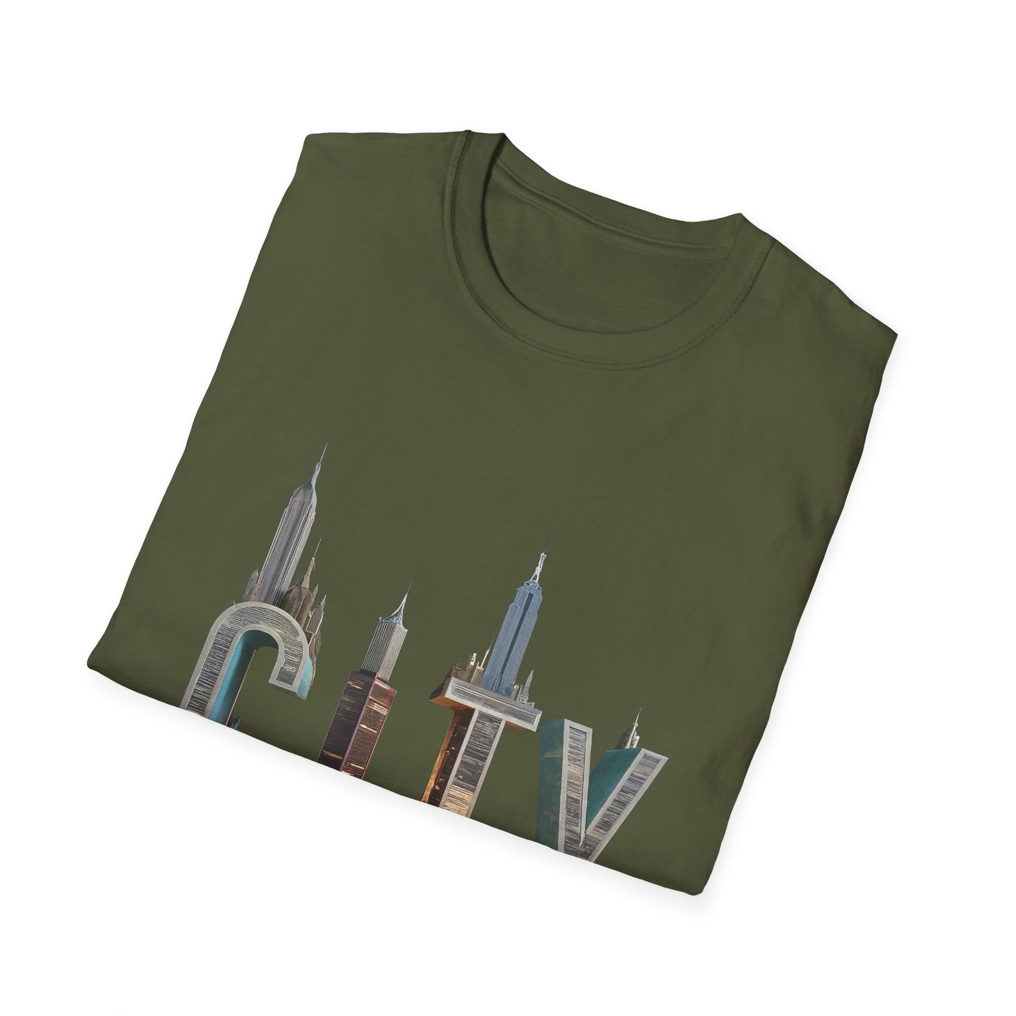 Unisex Softstyle  city t shirt