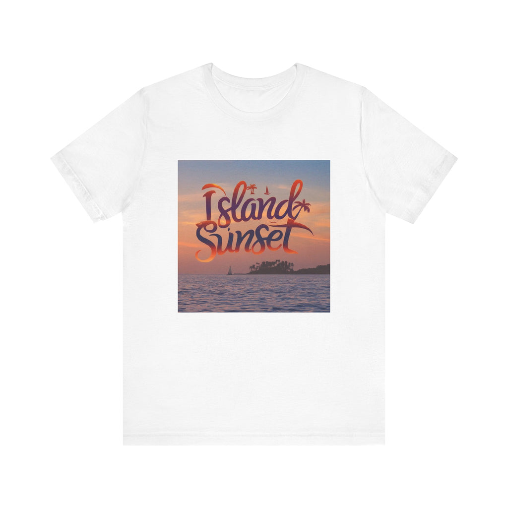 Islands sunset Unisex Jersey Short Sleeve Tee