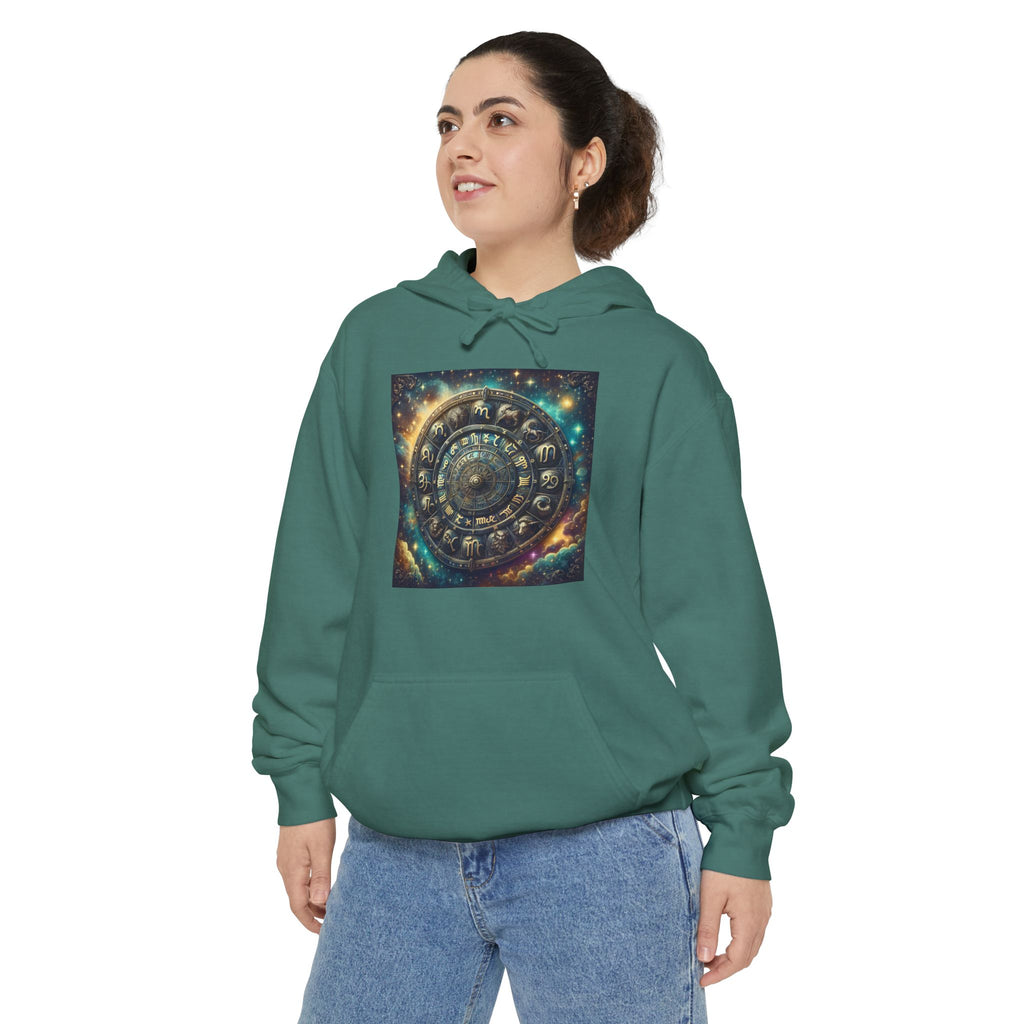 Zodiac Wheel Hoodie - Astrology Enthusiasts