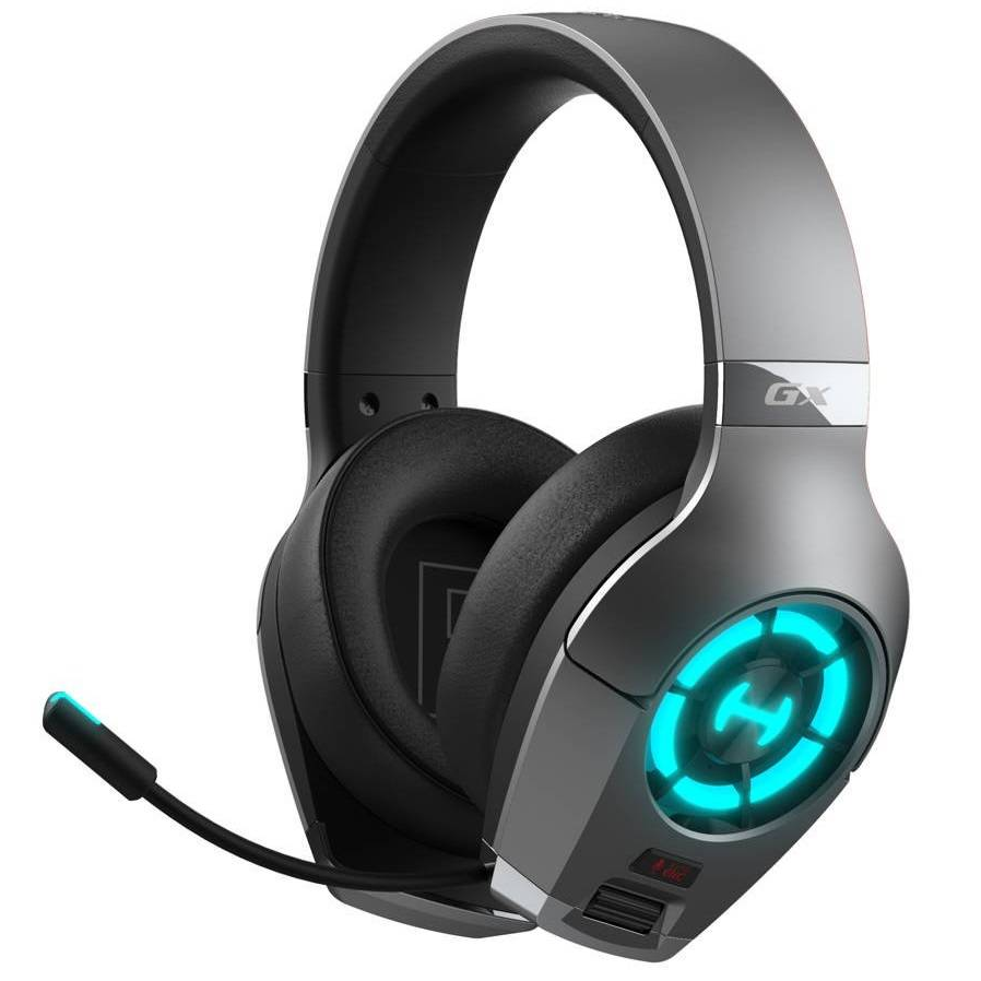 Слушалки Gaming Edifier GX-GR, RGB подсветка, Микрофон, Noise cancelling mic, Grey (GX GREY)-0
