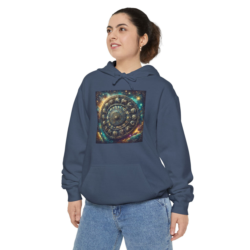 Zodiac Wheel Hoodie - Astrology Enthusiasts