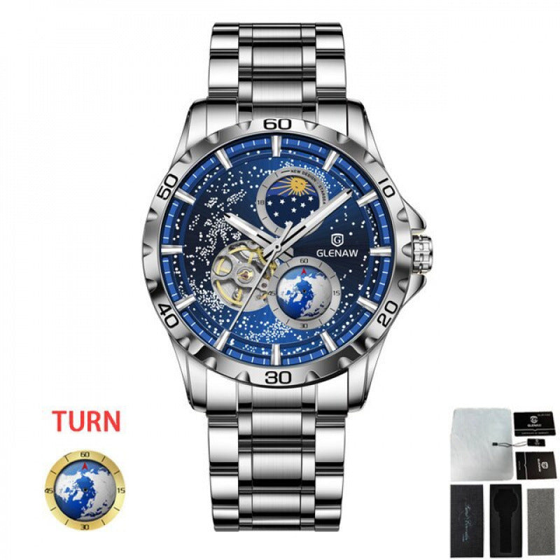 Luxury Men's Stainless Steel Watch – Stylish & Durable | Shop Now