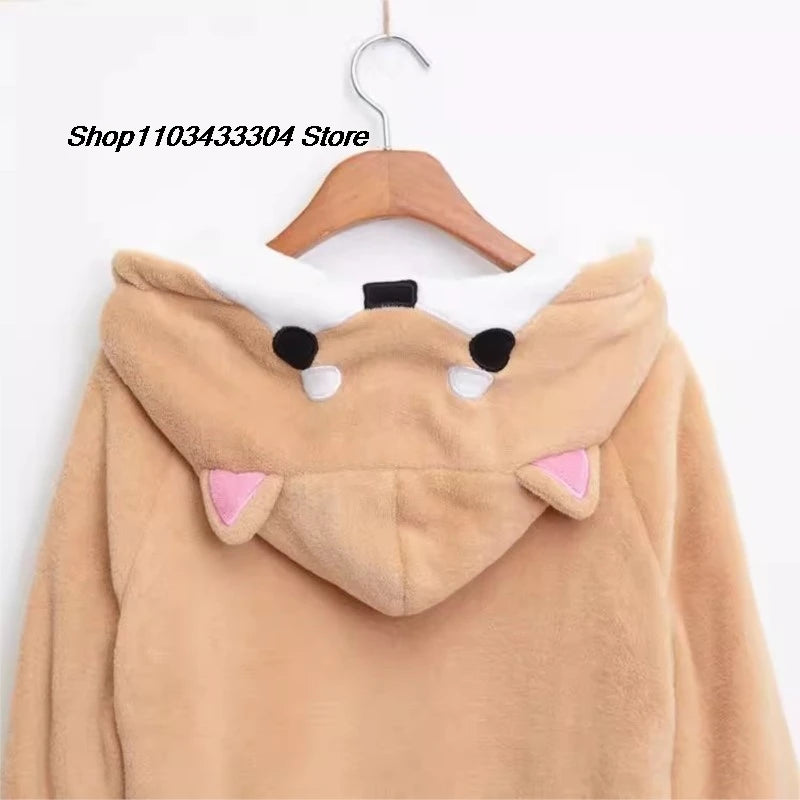 Totoro cosplay sweater Kawaii Hoodie Sweatshirt My Neighbor Coat Fleece Overcoat With Ears Harajuku Cute Jackets Christmas gifts