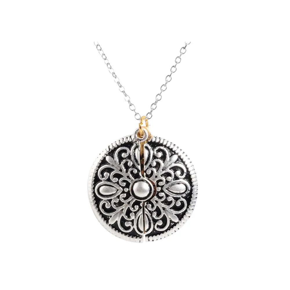 Vintage "You Are My Sunshine" Sunflower Pendant Necklace for Women – Zinc Alloy Fashion Jewelry