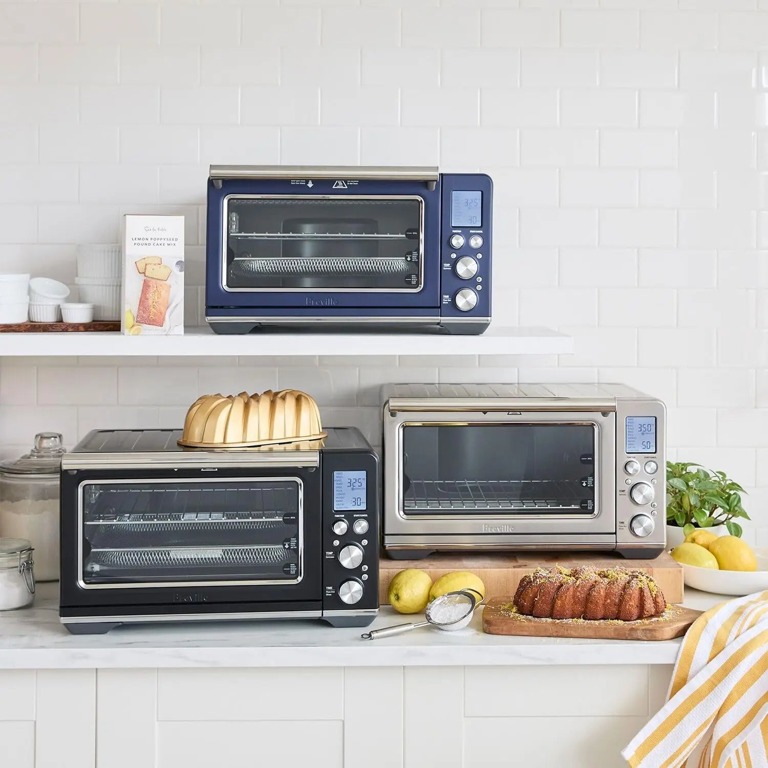 Smart Oven Air Fryer BOV860DBL, Damson Blue