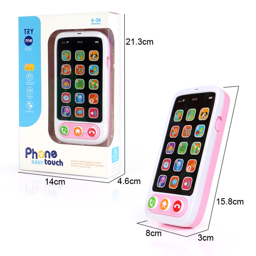 Children's Smart Music Mobile Phone Light Multi-function Toy