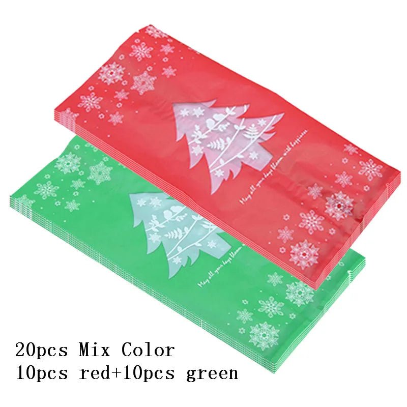 best Christmas paper Kids Candy Box Bag Navidad 2021 New year christmas home decoration Natal gift bags Kerst Noel Treats packing box shop online at M2K Trends for