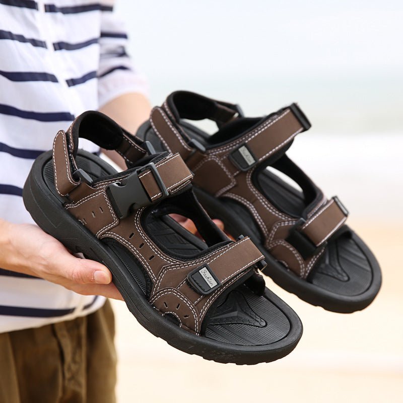 best Men Sandals Summer Shoes Flat Non-slip Outdoor Men Beach Sandals Man Sport Sandals 0 shop online at M2K Trends for