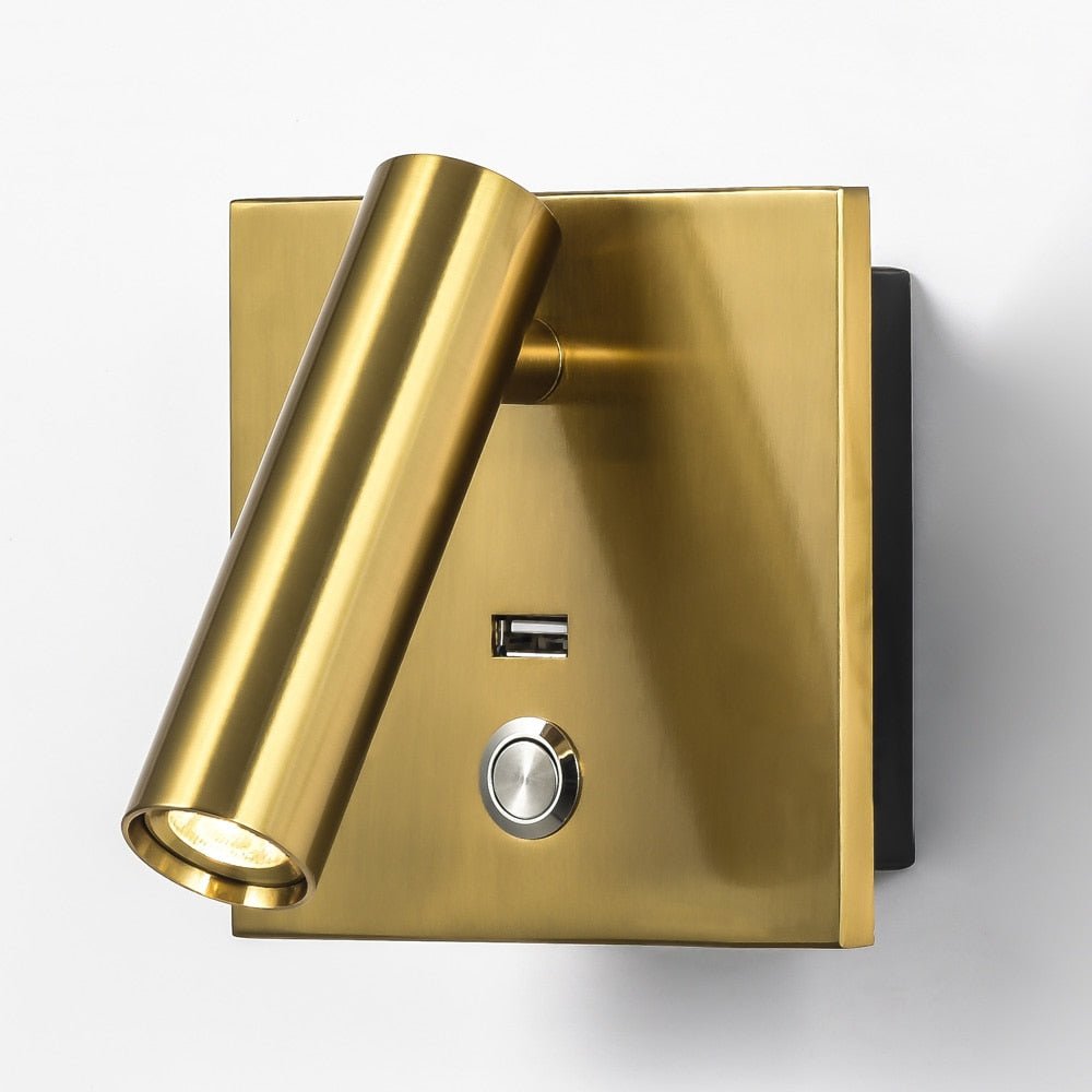 best Modern Bed lamp Interior wall lamp with USB Charging Decoration for bedroom Reading Lighting hotel headboard 3W led wall Light Lights shop online at M2K Trends for