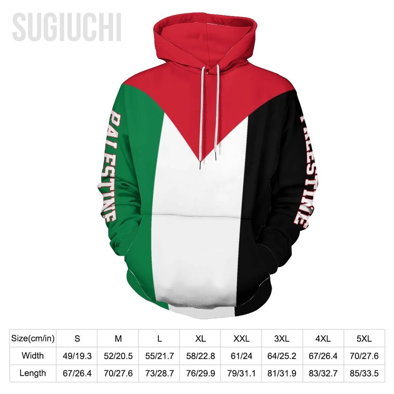 best Unisex 3D Hoodie Palestine Flag Men Women Polyester Harajuku Sweatshirt Pullover Hoodies Casual Cool shop online at M2K Trends for