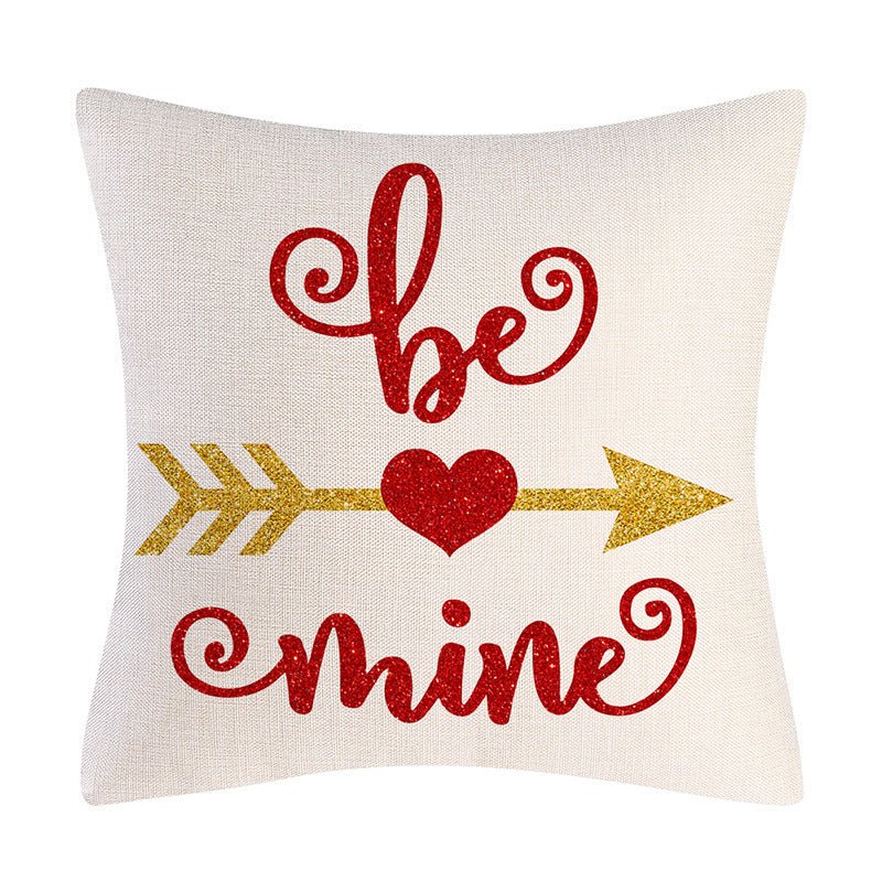 best Valentine's Day Linen Pillowcase Holiday Gift Accessories shop online at M2K Trends for gift