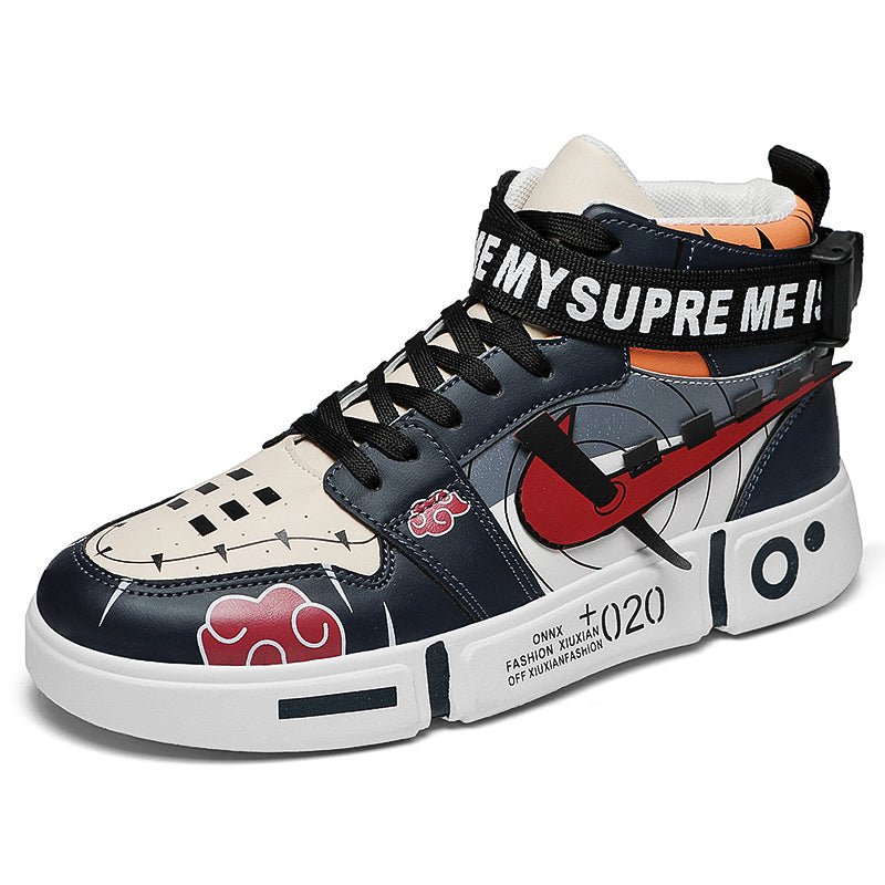 best Ziitop New Manufacture sneakers Hot Sale Casual Men Sneakers High-top Anime Shoes For Men Skateboard Shoes For Pein shop online at M2K Trends for mens shoes